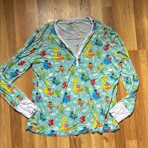 Sesame Street Little Sleepies Pajama Top